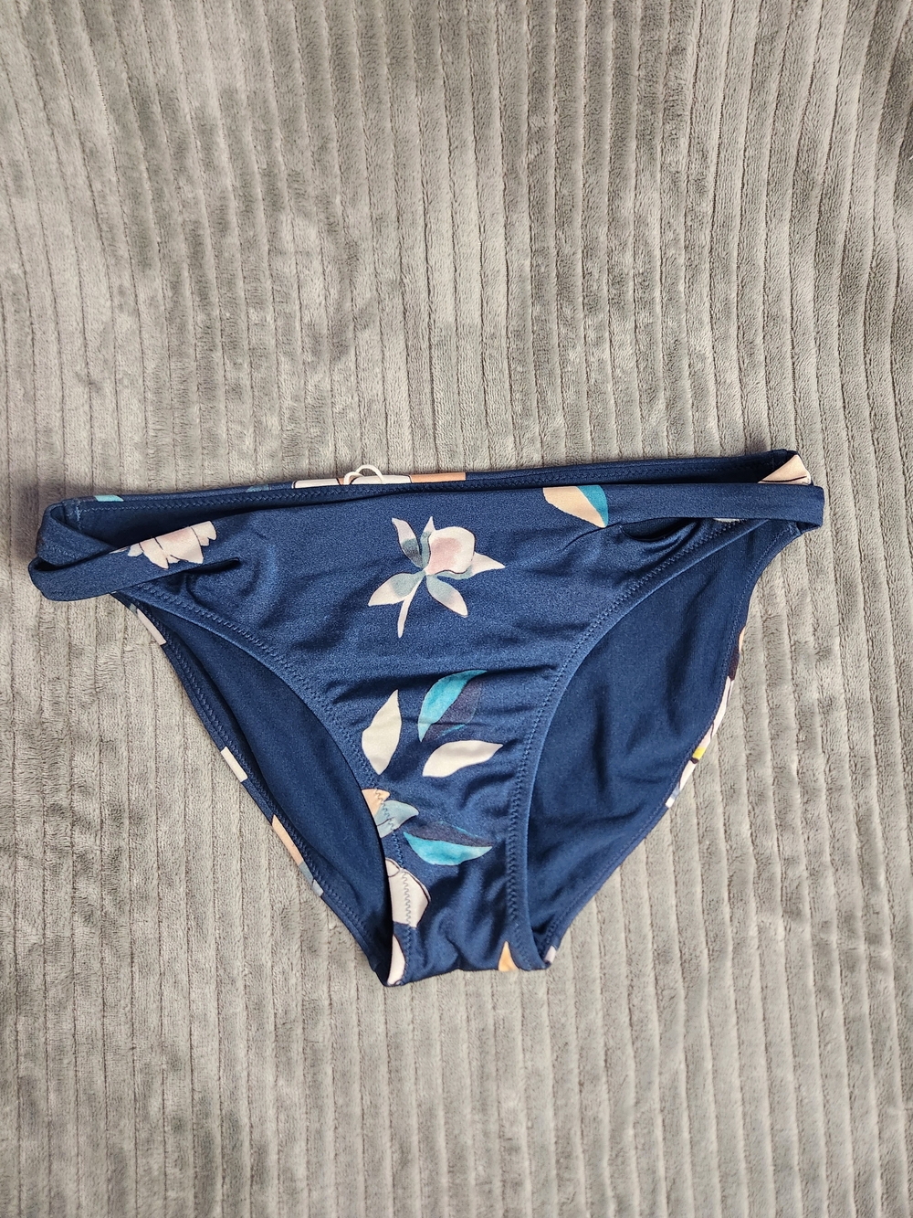 Athleta Aqualuxe Floradona Crossover Bikini Bottom size S